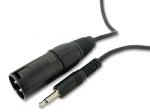 Càball microfòn (Mono Plug gu XLR Plug)