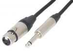 Cable ea Microphone (Mono plug To XLR plug)