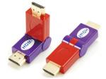 HDMI A male to HDMI Isang male adapter, swing type