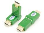HDMI A male to HDMI Isang male adapter, swing type