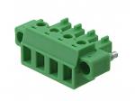 5.08mm Male Pluggable terminal block with Fixed pu