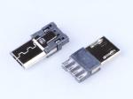 CONN प्लग MICRO USB TYPE B सोल्डर T3.0, L6.8mm