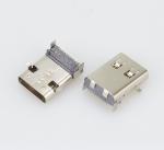 24P DIP+SMD L=12.0mm USB 3.1 tipe C konektor bikang stop kontak