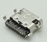 16P SMD Mid mount L=7.96mm USB 3.1 type C connector female socket