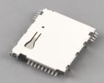 Micro SD 4.0 ihuza ikarita yo gusunika gusunika, H1.3mm