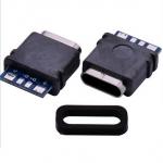 Conector impermeable USB tipo C IPX7
