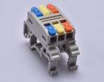 Din Rail Wire Splice Connectors, 28~13AWG,02,03pins