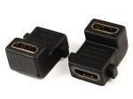 HDMI A female to HDMI A female panle adaptor,90? angle type