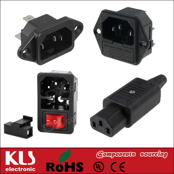AC power socket connectors&AC power plug connectors