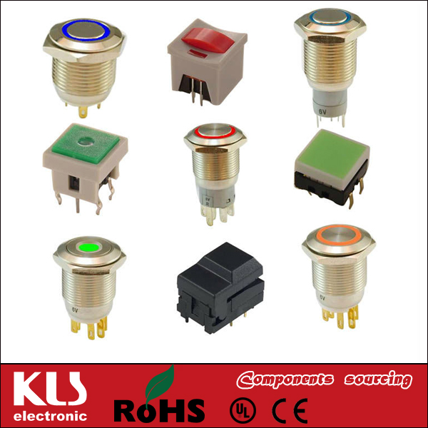 LED push button switches